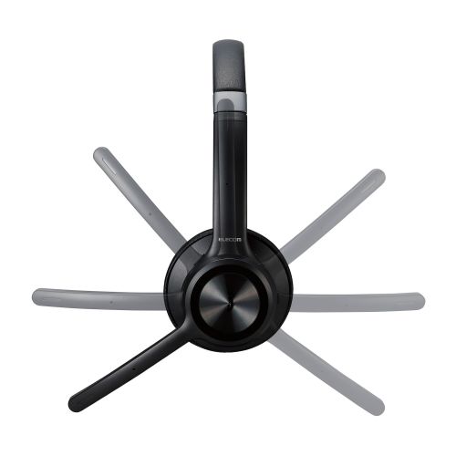 Bluetooth対応ヘッドセット/ノイズリダクションマイク機能付き/ブラック