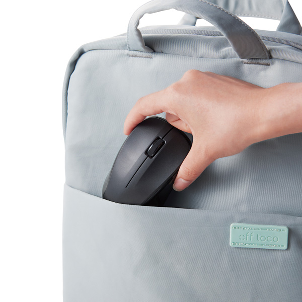 マウス/Bluetooth/IR LED/3ボタン/Mサイズ/抗菌/静音/ブラック