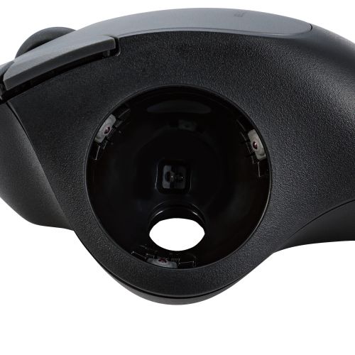 トラックボールマウス/IST/36mmボール/親指/人工ルビー支持/有線/5ボタン/ブラック