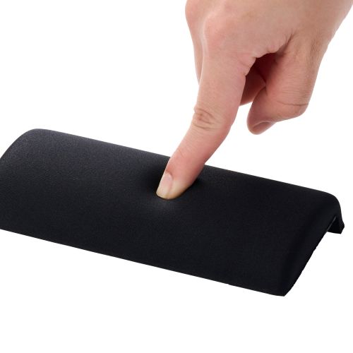 リストレスト/ショート/コーナーガード/ブラック