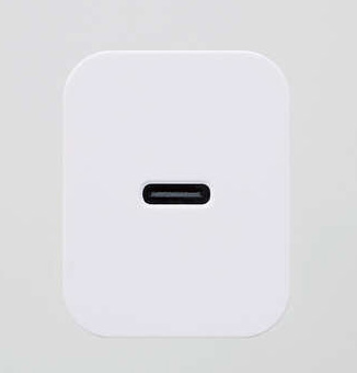 AC充電器/スマホ・タブレット用/USB Power Delivery/20W/USB-C1ポート/C-Cケーブル付属/1.5m/しろちゃん