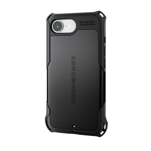 iPhone 17e/16e/ハイブリッドケース/ZEROSHOCK/ブラック