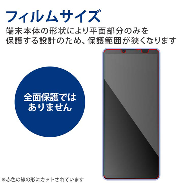 Xperia 10 IV(SO-52C/SOG07)/Xperia 10 III用フィルム/指紋防止/反射防止