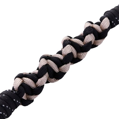 スマホショルダーストラップ/ストラップホールシート付属/編み物/ブラック