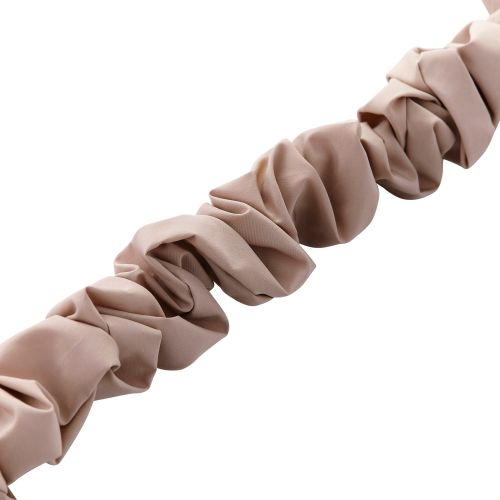 スマホショルダーストラップ/ストラップホールシート付属/シュシュ/ベージュ