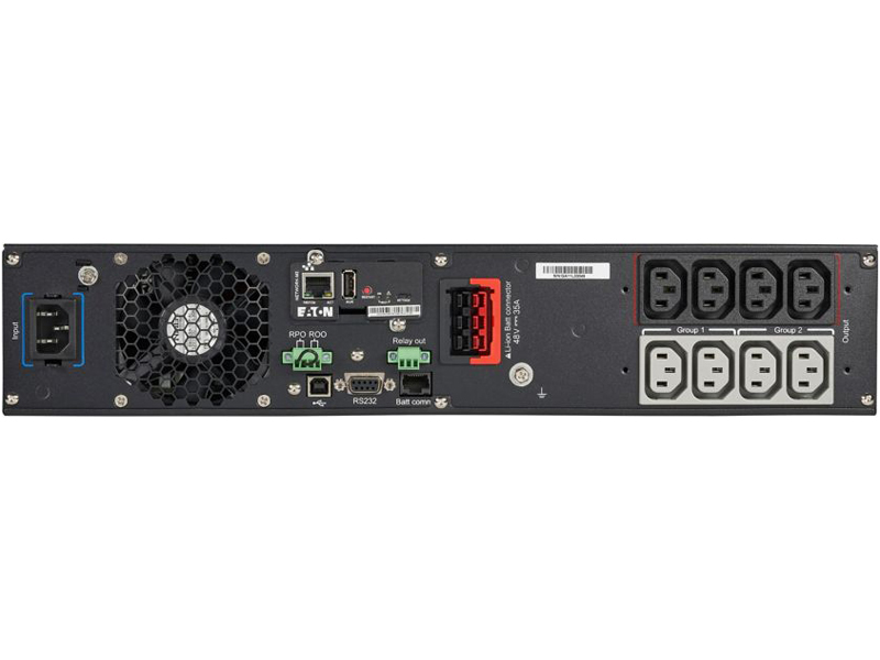 リチウム無停電電源装置(UPS) 1500VA/1350W 200V ラックマウント型 常時インバーター方式 正弦波