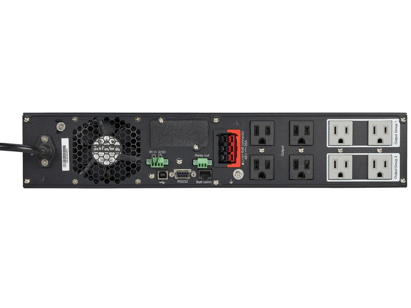 リチウム無停電電源装置(UPS) 1200VA/1080W 100V ラックマウント型 常時インバーター方式 正弦波 オンサイト10年保証付
