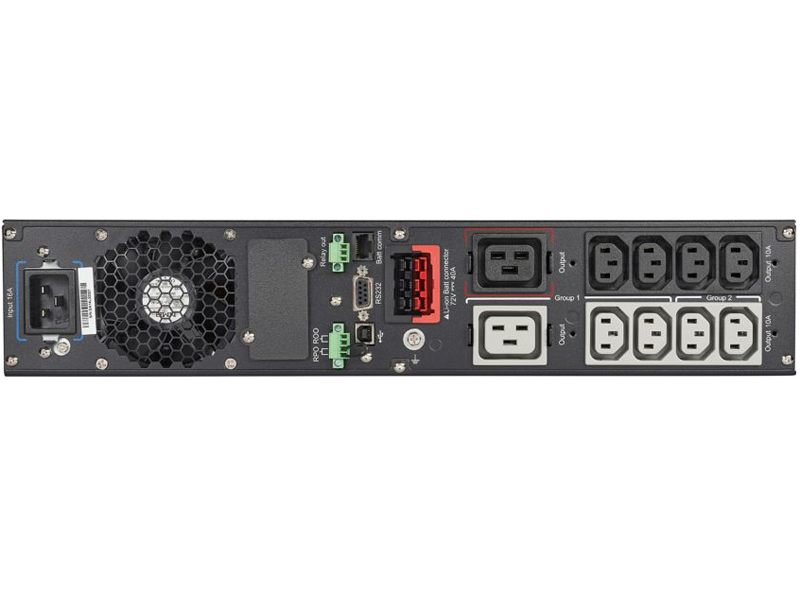 リチウム無停電電源装置(UPS) 3000VA/2400W 200V ラックマウント型 常時インバーター方式 正弦波 オンサイト9年保証付