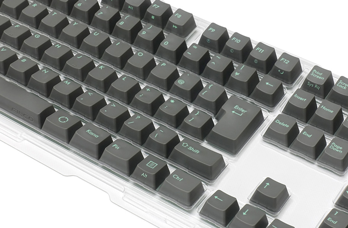 PBT2色成形 Keycap set スカイグレー 108キー 日本語配列