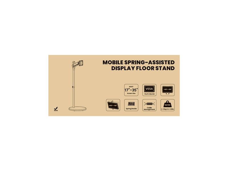 35型対応 ディスプレイ フロアースタンド