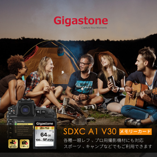 SDXCカード 64GB Class10 UHS-I U1 A1 V30スペック 最大読み取り速度100MB/s 4K & Full HDカメラ パソコン 写真 動画データ保存