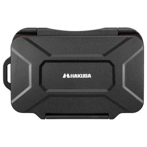 ハードメモリーカードケース XQD6（XQDカード用） レッド