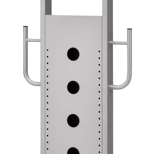 業務用ディスプレイスタンド PH-820シリーズ（可動脚タイプ） ～85V型まで対応/シルバー