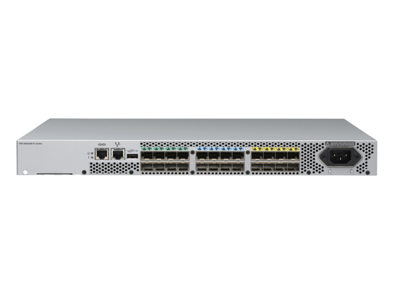 SN3600B 32Gb 24ポート FCスイッチ 8ポートアクティブ 32Gb SFP28付属モデル