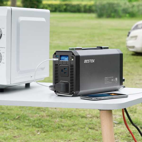 BESTEK 矩形波カーインバーター 1200W