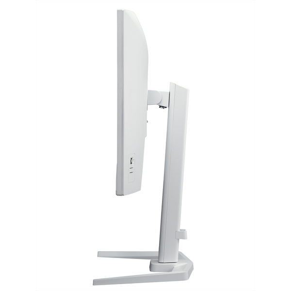液晶ディスプレイ 27型/1920×1080/HDMI、DisplayPort/ホワイト/スピーカーあり/IPS方式/昇降/回転/角度調整/3年保証