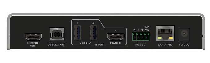 USB出力ビデオスイッチャ 2xUSB 1xHDMI入力 USB/HDMI 出力