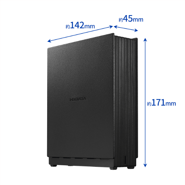 2.5GbE対応 1ドライブ ネットワークHDD 4TB