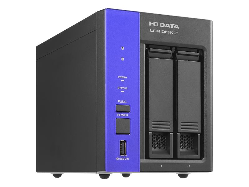 Windows Server IoT 2022 for Storage Workgroup搭載 2ドライブ法人向けNAS 4TB