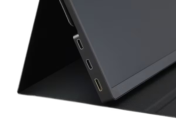 ポータブルモニター 15.6型/1920×1080/USB Type-C、Mini HDMI/ブラック/スピーカー：あり