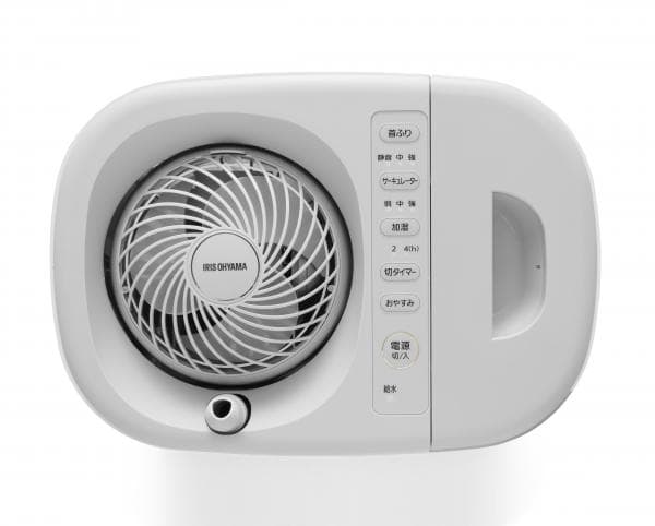 サーキュレーター加湿器 ホワイト
