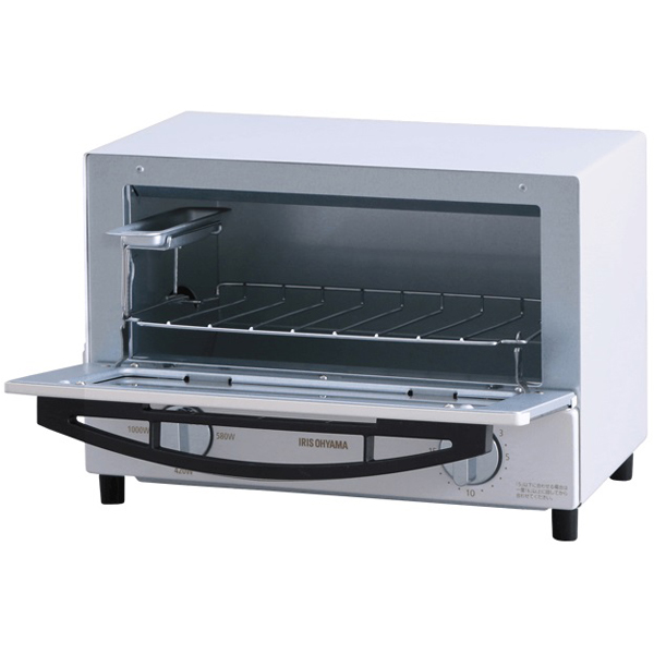 スチームオーブントースター 2枚焼き ホワイト