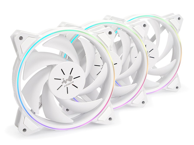 Sirius Pure ASP120 120mmケースファンのホワイトモデル！3個パック