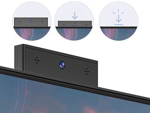 液晶ディスプレイ 23.8型/1920×1080/HDMI×1、VGA×1/ブラック/スピーカー有/2年保証