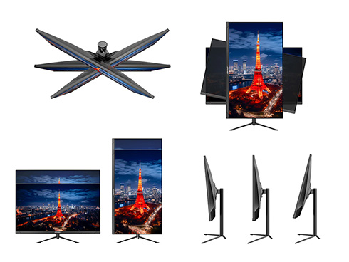 液晶ディスプレイ 31.5型/3840×2160/HDMI×2、DP×1/ブラック/スピーカー有/2年保証