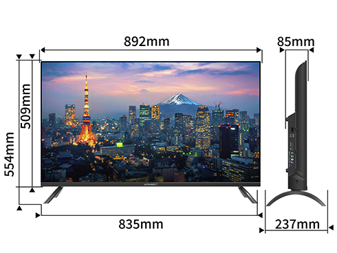 液晶ディスプレイ 40型/1920×1080/HDMI×2、USB×2/ブラック/スピーカー有/5年保証