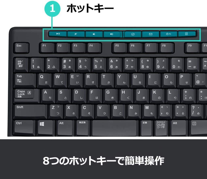 ワイヤレスキーボード