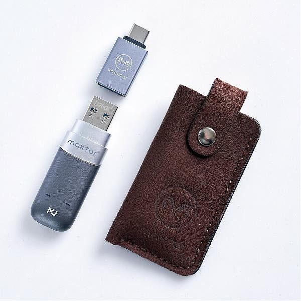 Nukii ニューキー NFCセキュリティーUSBメモリー オートロック機能 遠隔削除機能 128GB 2年保証