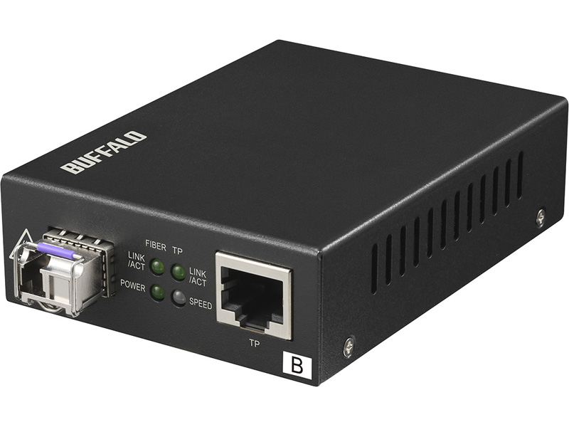 Giga対応 光メディアコンバーター 10kmモデル WDM Bタイプ