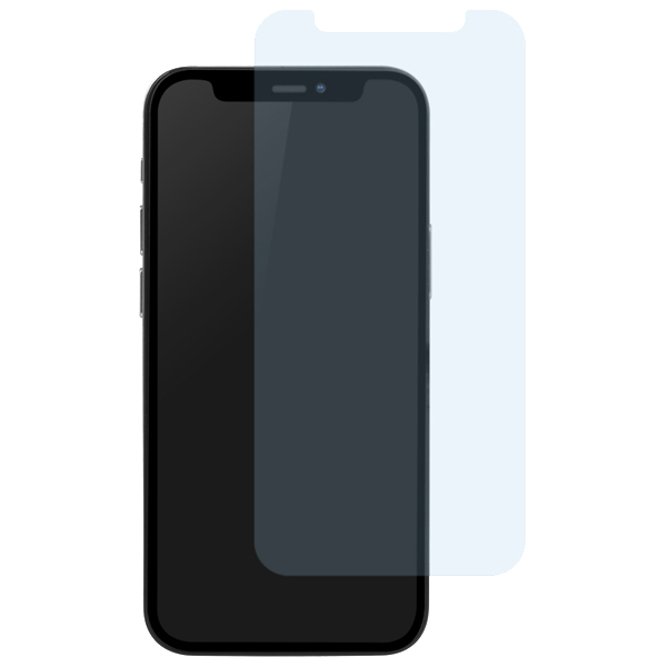 iPhone 12 mini対応液晶画面保護強化ガラス マットブルーライトカット 製品サイズ約59.1(W)×0.33(D)×126.4(H)mm