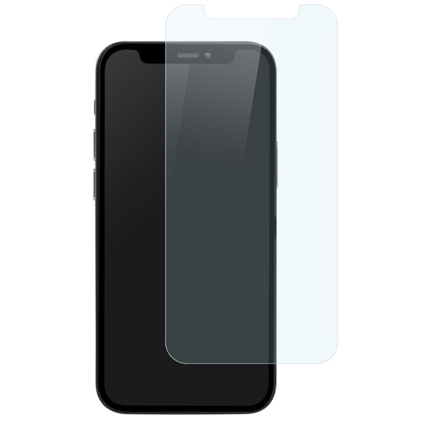 iPhone 12 mini対応液晶画面保護強化ガラス 光沢ブルーライトカット 製品サイズ約59.1(W)×0.33(D)×126.4(H)mm