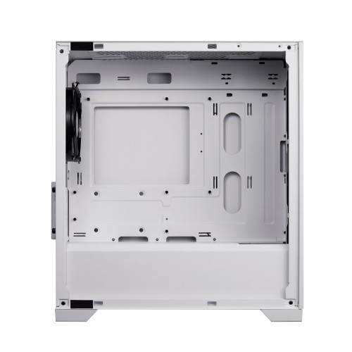 Elite 302 White Lite/MicroATXケース/ホワイト/大型吸気グリルを備えたマグネット式フロントパネル/360mmラジエーター対応/最大365mmのGPU対応/USB Type-Cポート搭載