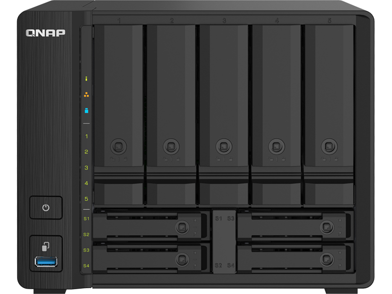 TS-932PX ミドル 60TB MD SSD 4TB (12TB x 5、1TB x 4)