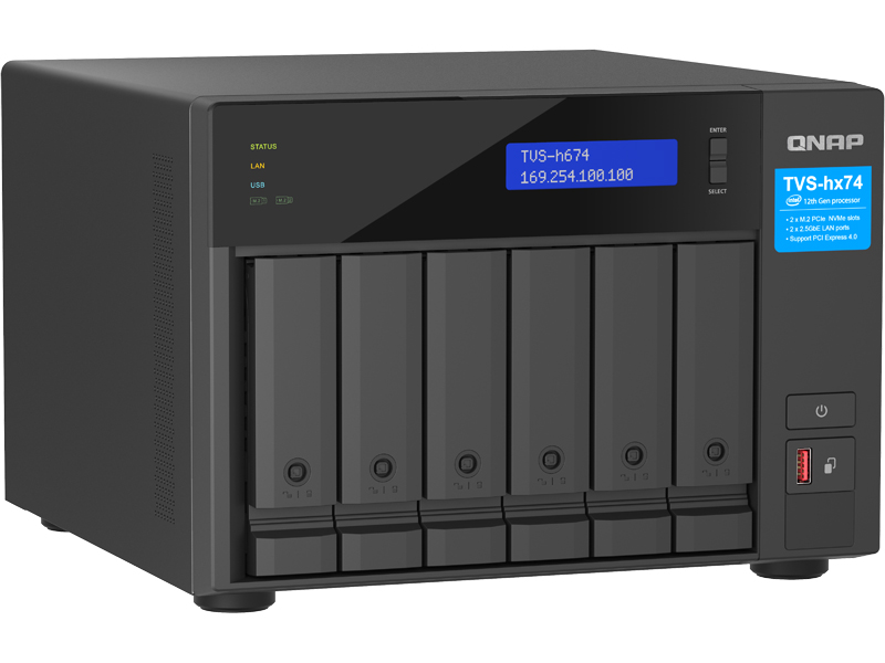 TVS-h674 60TB ミドル (10TB x 6)