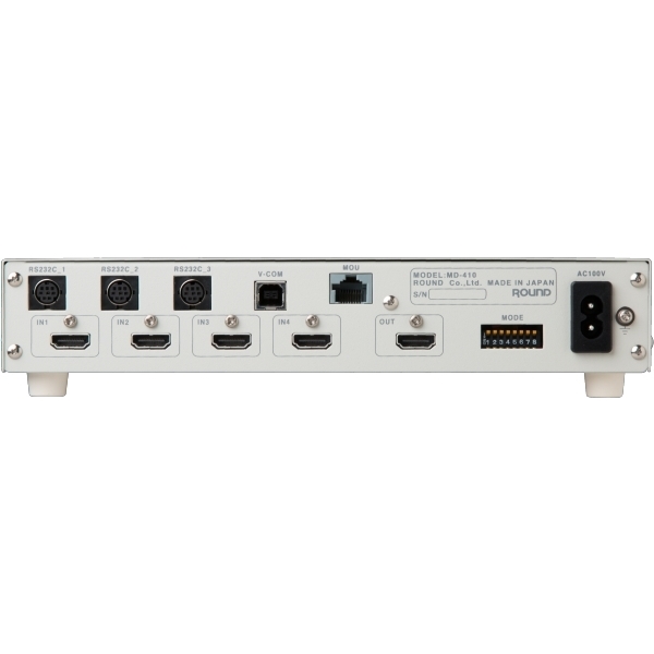 マルチ表示機能付HDMI4chセレクター（4入力1出力、DVI-D対応、業務用、外部制御対応）