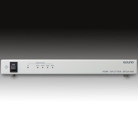 HDMI4分配器（1入力4出力、DVI-D対応、業務用、外部制御対応）