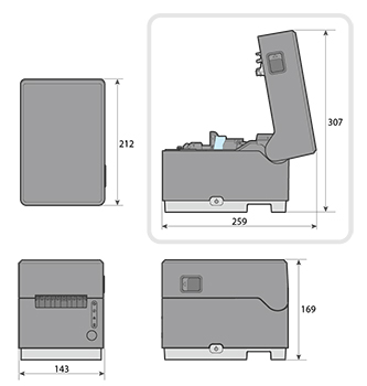 mC-Label3シリーズ 強粘着ラベルプリンター