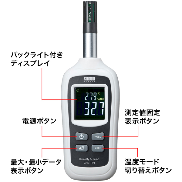 デジタル温湿度計