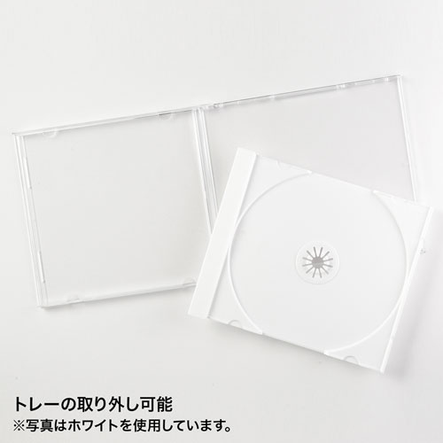 Blu-ray・DVD・CDケース（30枚セット・クリア）