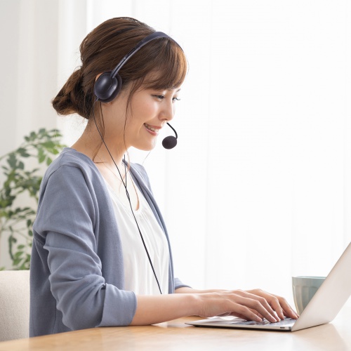 4極対応ヘッドセット