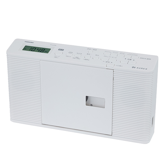 CDラジオ ホワイト