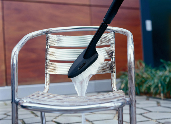 高圧洗浄機用アクセサリー ウォッシュブラシ（黒）