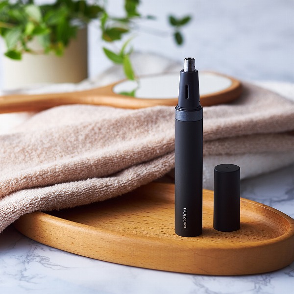 USB充電マユ＆ノーズトリマー（チャコールグレー）