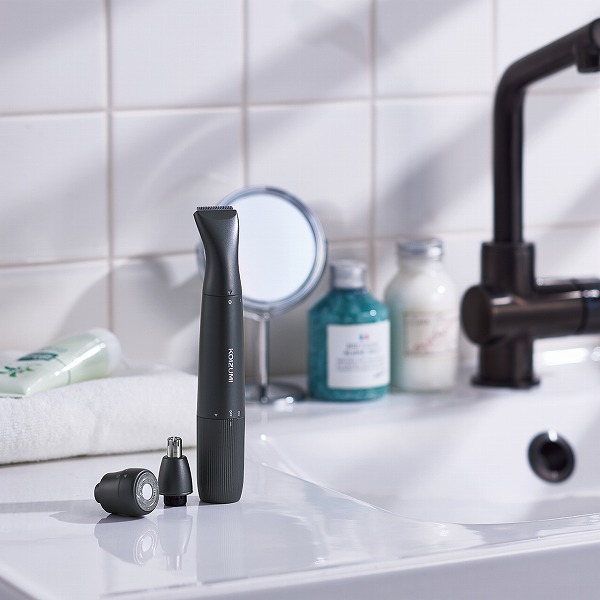 USB充電グルーミングキット（チャコールグレー）