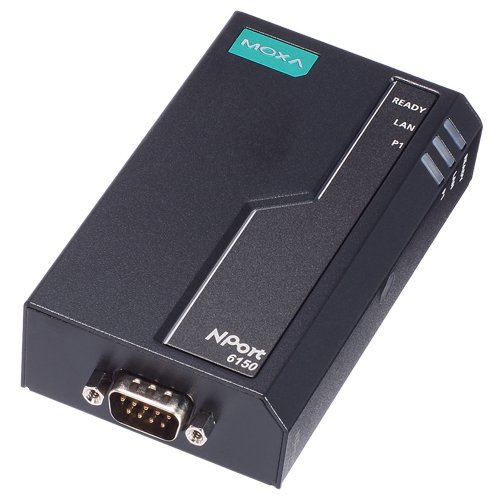 第2世代1ポートRS-232/422/485セキュアターミナルサーバー (ワイド温度モデル)