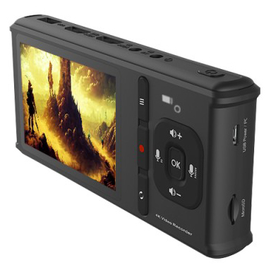 4K30P録画対応モニター搭載HDMIメディアレコーダー